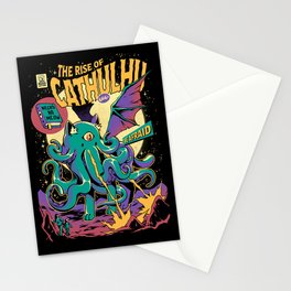 Rise of Cathulhu Stationery Card