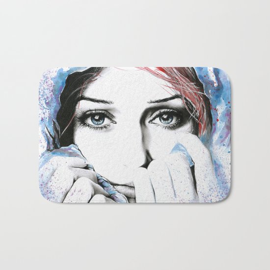 See What Feelings I Hide Bath Mat