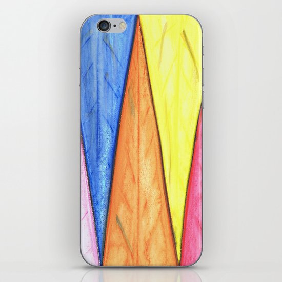 Abstract Triangles iPhone & iPod Skin
