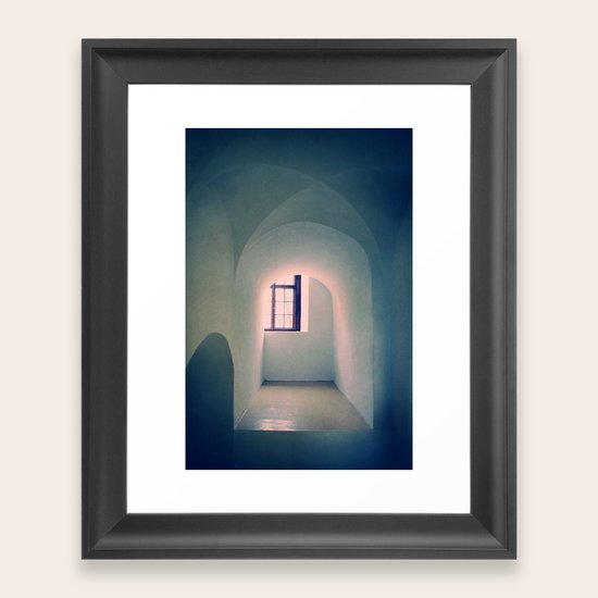 Closed Framed Art Print