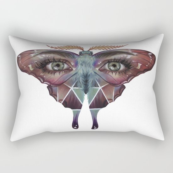 Butterfleye Rectangular Pillow