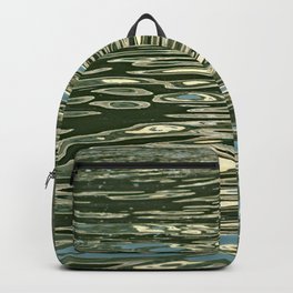 River Lake Water Surface Texture  Backpack