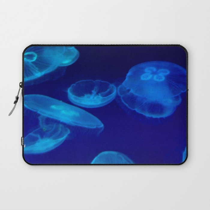 Blue Jellyfish  Laptop Sleeve