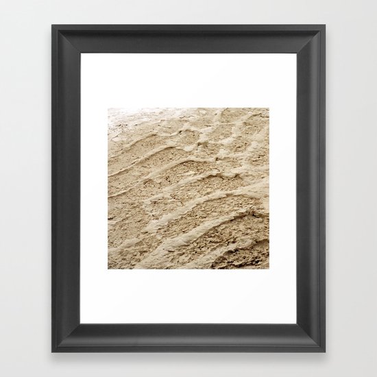Wheel Loader Skid Marks 4 Framed Art Print