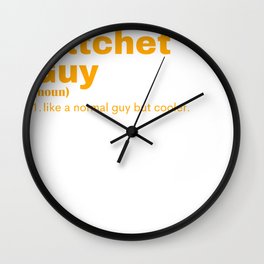 Ratchet Guy - Ratchet Wall Clock