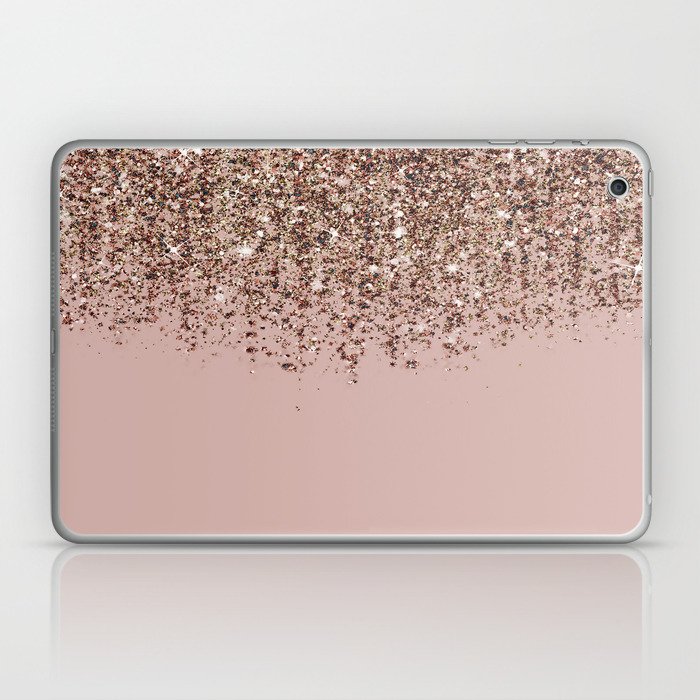 Black Glitter Glamour Sparkle | iPad Case & Skin