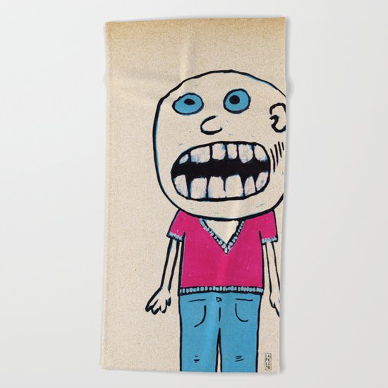 - no way - Beach Towel