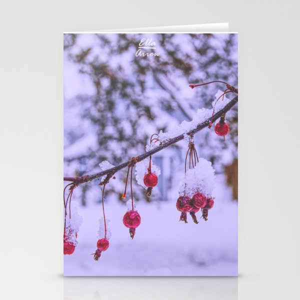 Cherries Jubiliee Stationery Cards