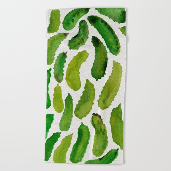 Pickles Beach Towel