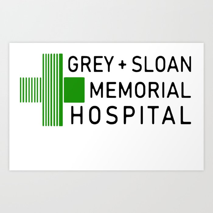 Grey Sloan Memorial Hospital Art Print By Jumawa2019 Society6