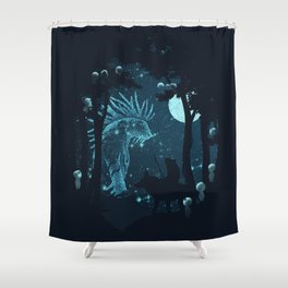 Forest Spirit Shower Curtain