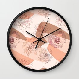 Jentacular Dahlia Wall Clock