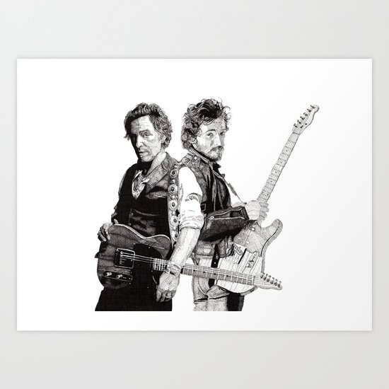 Bruce & Bruce Art Print