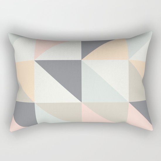 Lounge Pasteles Rectangular Pillow