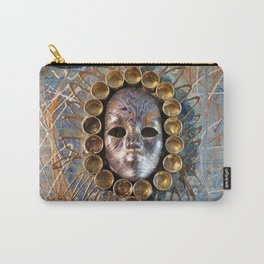 She wears a crown Carry-All Pouch | Avant Garde, Queen, Painting, Acrylic 