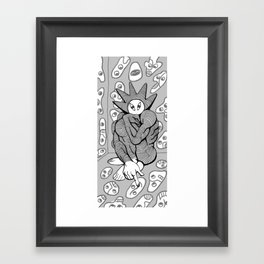 surrounded Framed Art Print