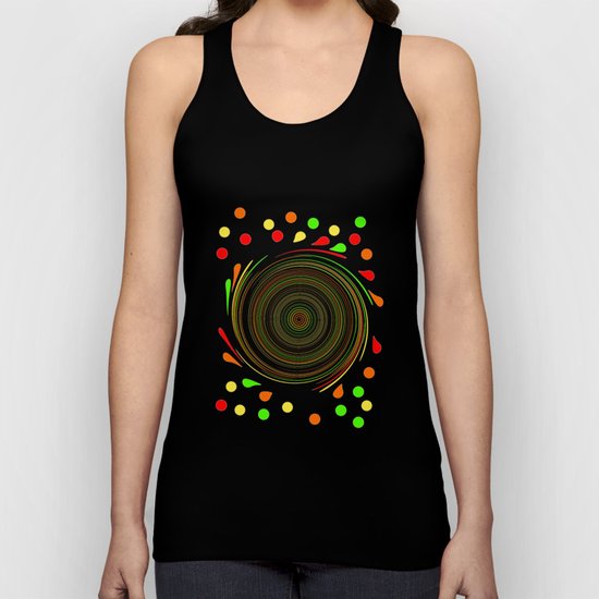 Paint Splatter Unisex Tank Top