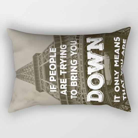 Eiffel tower Rectangular Pillow