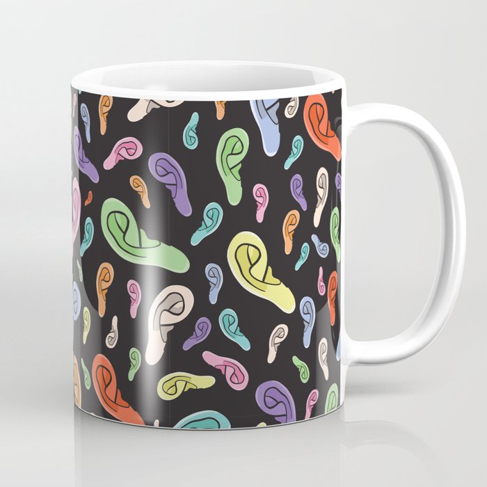 Outer Ear Pattern Coffee Mug