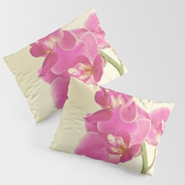 Pink Orchid Pillow Sham