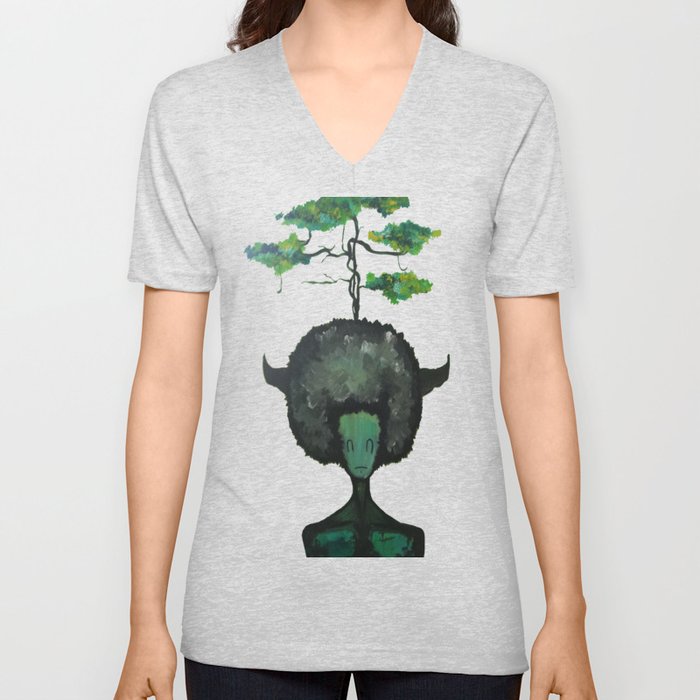 Gaia's Meliae V Neck T Shirt