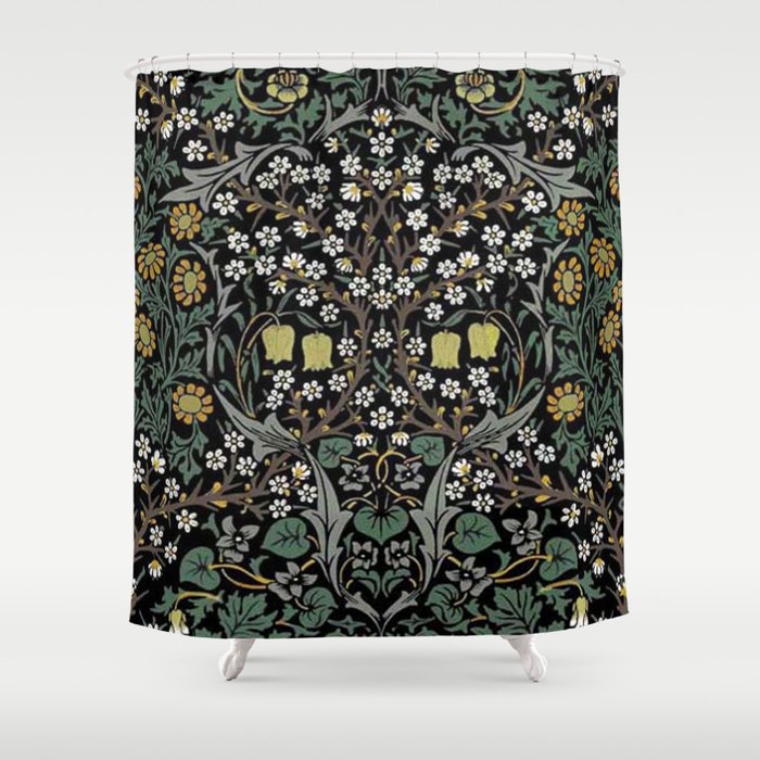 William Morris Blackthorn Shower Curtain