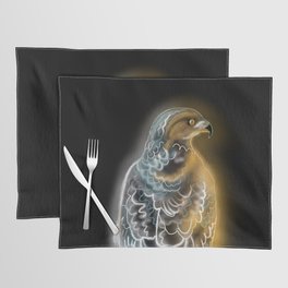 Glowing Hawk Placemat