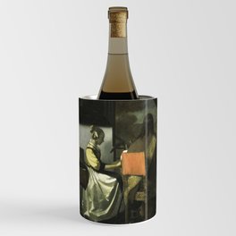 Stolen Art - The Concert by Johannes Vermeer Wine Chiller