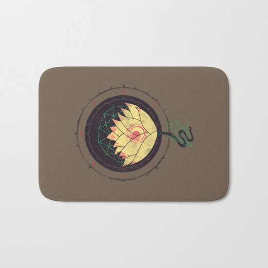 Lotus Bath Mat