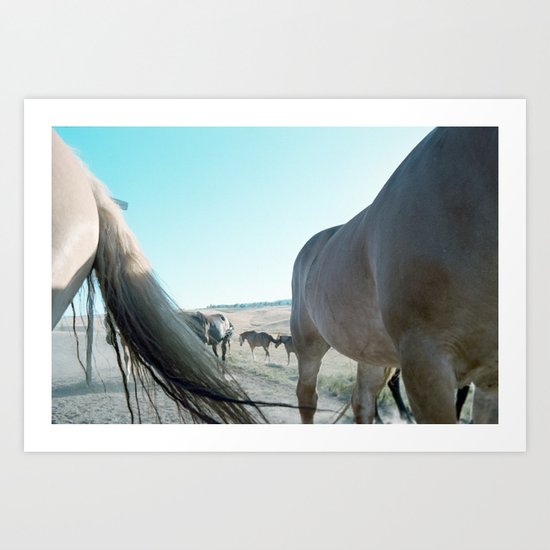 Horsepower Art Print