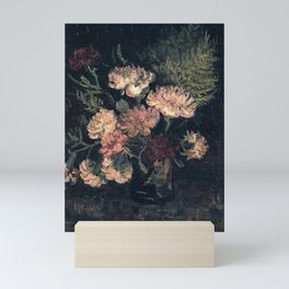 Vincent van Gogh Vase With Carnations 1886 Mini Art Print