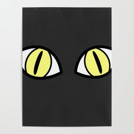 Cat eyes Poster
