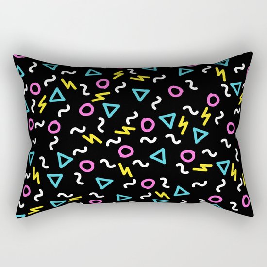 Retro Wave 3 Rectangular Pillow