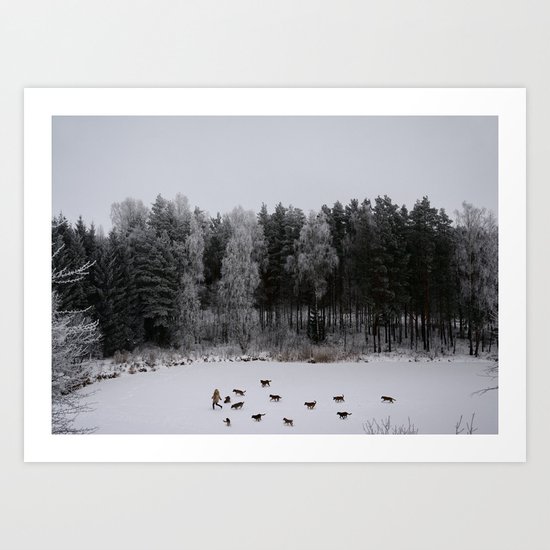 Winter's Tale Art Print