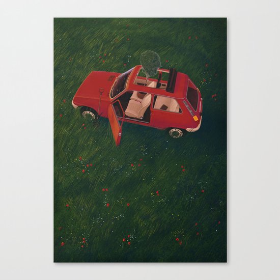 I'll Be Back In 20 Years Canvas Print