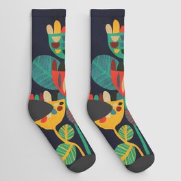Wild Flowers Socks