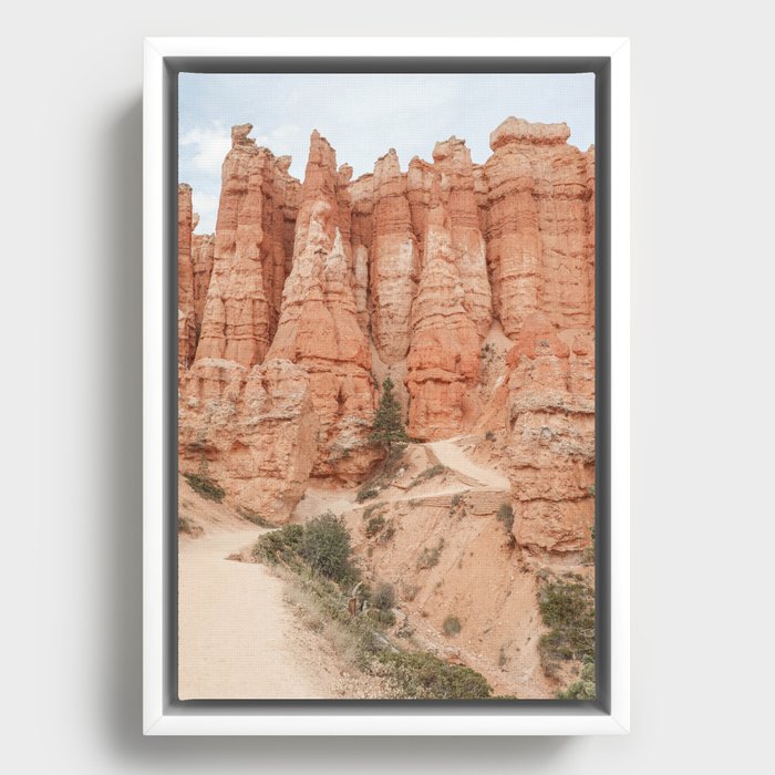 Bryce Canyon National Park Hoodoos Photo | Nature Travel Photography USA Art Print | Utah Landscape Colors Framed Canvas