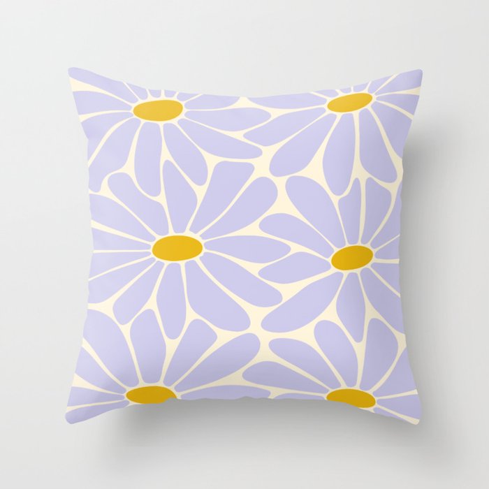 Purple and yellow pillows on sale