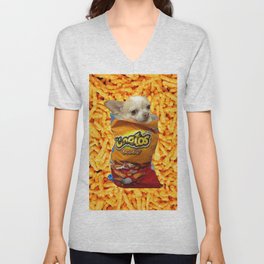 Cheeto Chihauhau V Neck T Shirt