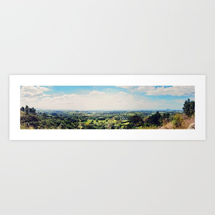view from the top Art Print