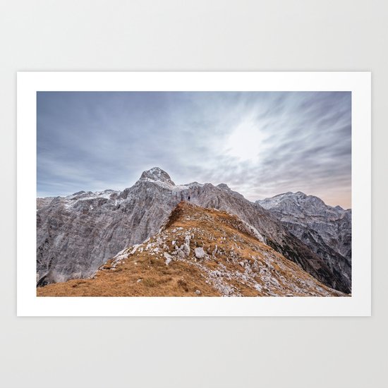 mountain landscape 7 Art Print