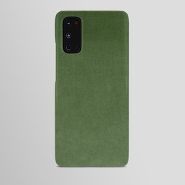 Sage Green Velvet texture Android Case