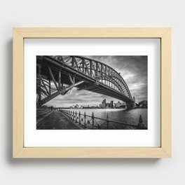 Sydney Harbour Bridge Recessed Framed Print