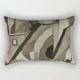 Smithsonian Abstract No.3 Rectangular Pillow