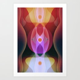 Bodies and Cosmos I Art Print