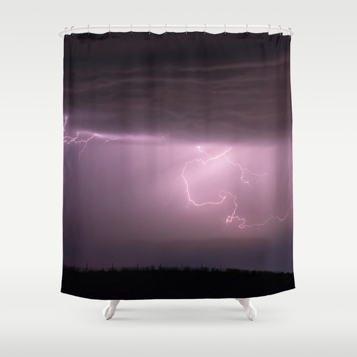 Summer Storm Shower Curtain