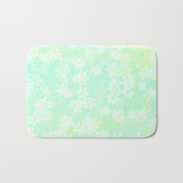 Spring and flowers Bath Mat