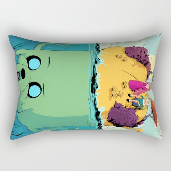 Adventure time marooned Rectangular Pillow
