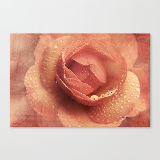 The Rain Always Reminds Me of You Canvas Print