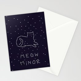 Cat Constellation (Meow Minor)  Stationery Cards
